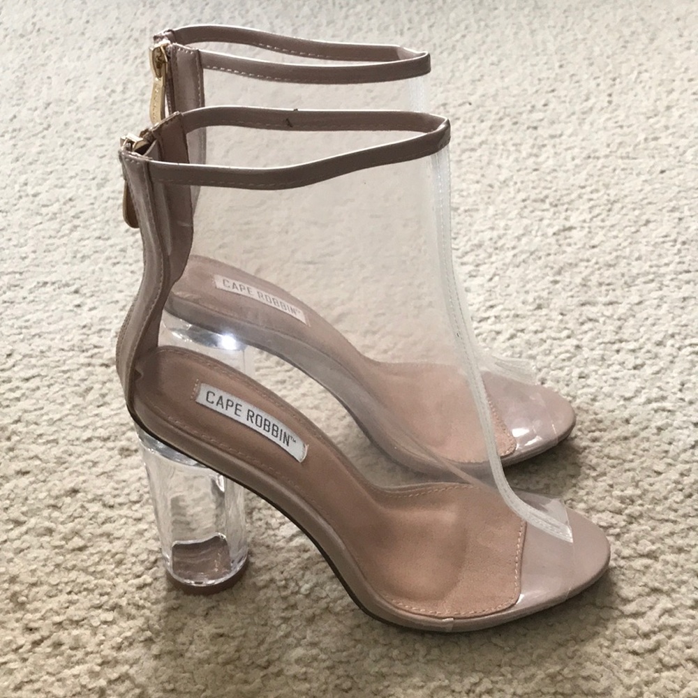 Clear Boot Heels